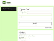 Tablet Screenshot of domeny.designspektrum.pl